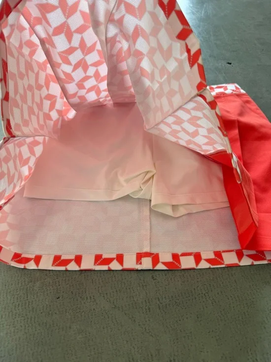 Benjefe / Golf Skort Pleated Geometric - Picture 4 of 10